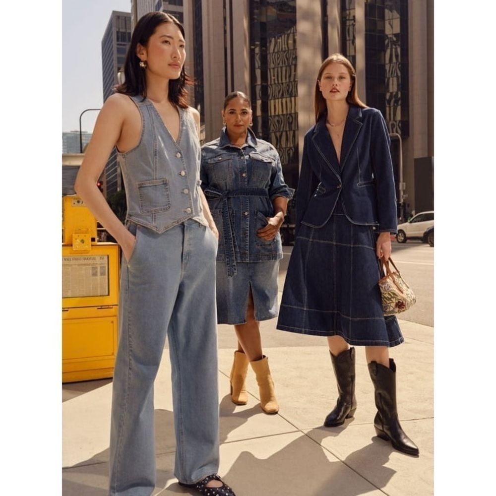 Madden NYC Women's Embroidered Tall Western Boots Stacked Block Heel Size 6 NWT - Picture 6 of 10